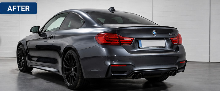 After — Car Retouch editing