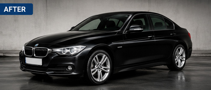 After — Car Retouch editing
