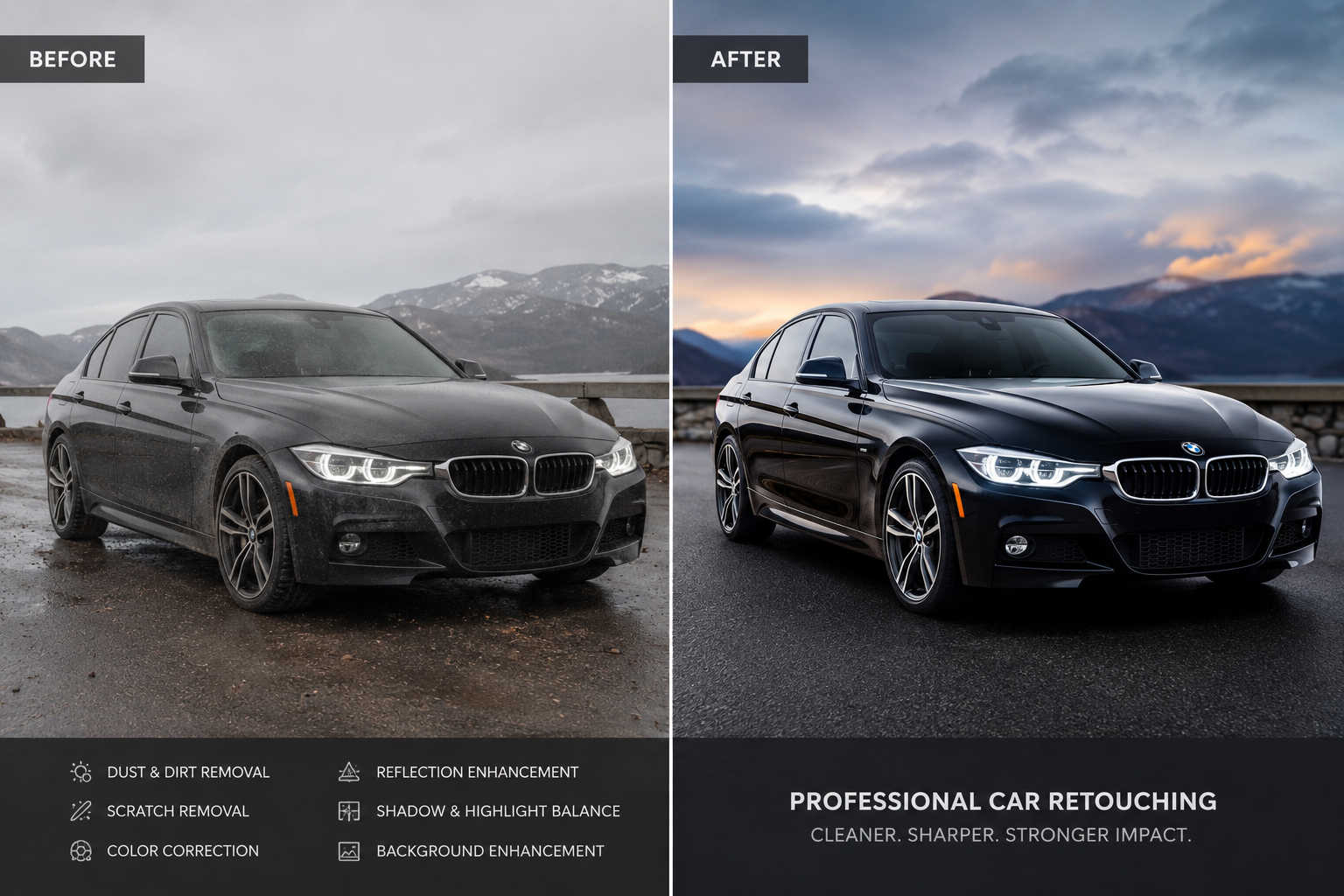 Car Retouching for Dealership Listings: How Photo Editing Sells Cars Faster