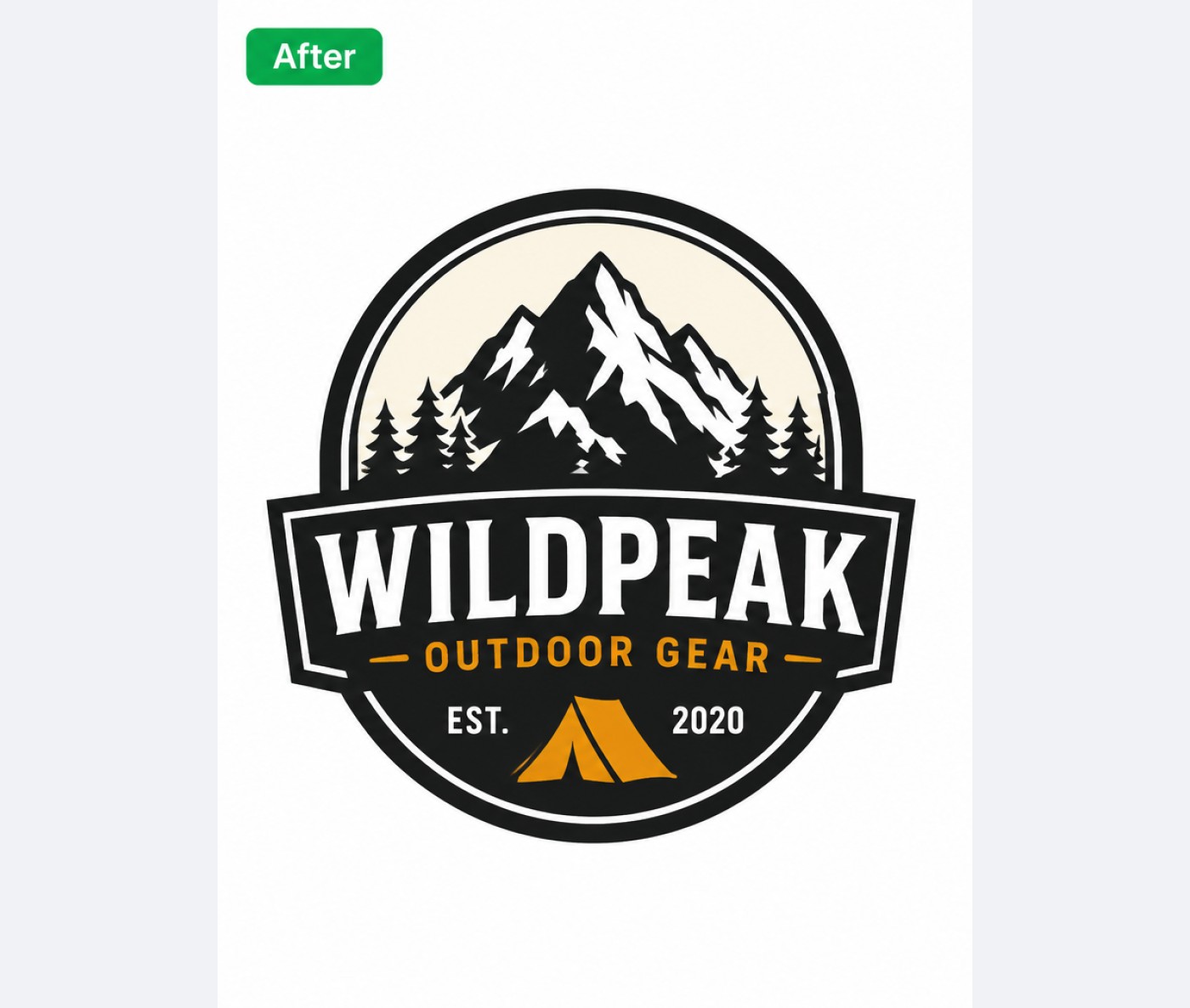 After — Vector Tracing service by PixelTrim Studio