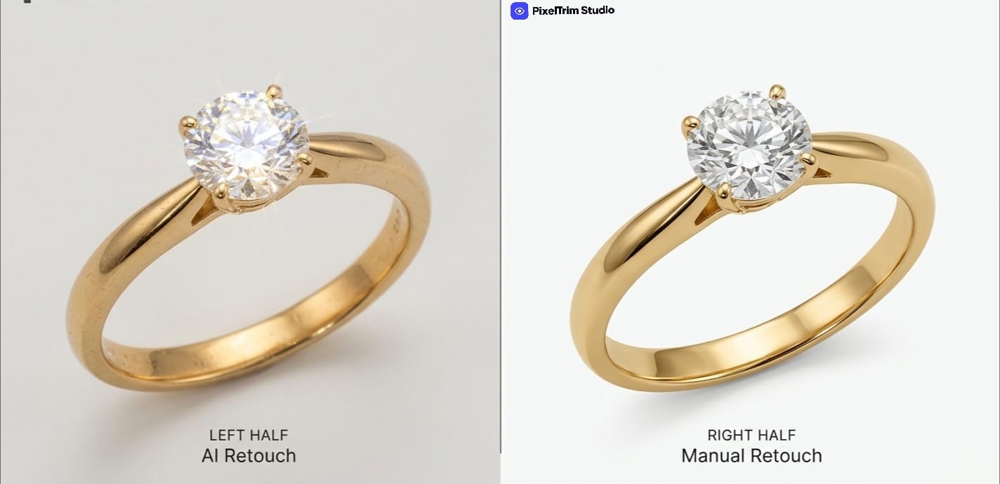 Manual vs AI Jewelry Retouching: Which One Actually Wins for Online Sellers?