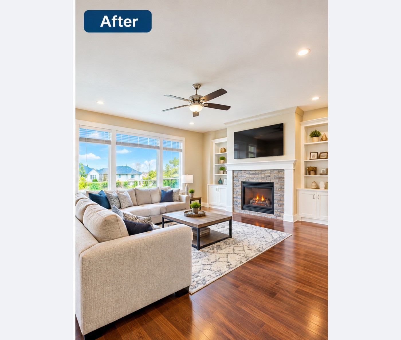 After — Real Estate Photo Editing editing